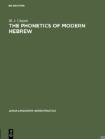 The Phonetics of Modern Hebrew 3110999897 Book Cover