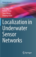 Localization in Underwater Sensor Networks 9811648336 Book Cover