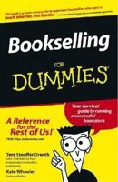 Bookselling for Dummies (For Dummies S.) 0764540513 Book Cover