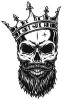 NoteBook - Skull with Crown 150 pages 1658855949 Book Cover