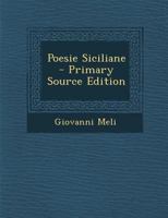 Poesie Siciliane 1018086080 Book Cover