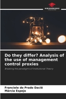Do they differ? Analysis of the use of management control proxies 6208638755 Book Cover