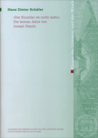 Der Kunstler Ist Nicht Mehr'. Die Letzten Jahre Von Joseph Haydn 3515122648 Book Cover