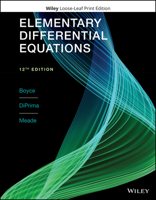 Elementary Differential Equations 1119777755 Book Cover