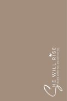 She Will Rise: God is within her, she will not fall. Psalm 46:5 - An Inspirational Christian Journal, Daily Prayer, Notebook B0DSBYZD7Q Book Cover