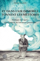 Et dans l'air immobile tonnent les météores: Poétique des signes dans l'oeuvre de Salvatore Quasimodo (Histoire, Textes, Sociétés) (French Edition) 2343200912 Book Cover