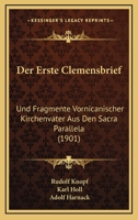 Der erste Clemensbrief 1017343152 Book Cover