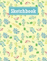 Sketchbook: 8.5 x 11 Notebook for Creative Drawing and Sketching Activities with Floral Watercolor Themed Cover Design 1709792728 Book Cover