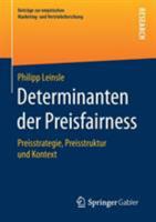 Determinanten der Preisfairness: Preisstrategie, Preisstruktur und Kontext (Beiträge zur empirischen Marketing- und Vertriebsforschung) 3658181427 Book Cover
