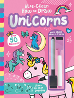 Wipe-Clean How to Draw Unicorns 1801058121 Book Cover