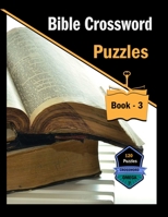 Bible Crossword Puzzles Book - 3 B08XXL9XT8 Book Cover