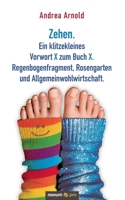 Zehen. Ein klitzekleines Vorwort X zum Buch X. Regenbogenfragment, Rosengarten und Allgemeinwohlwirtschaft. (German Edition) 395840961X Book Cover