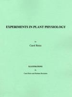 Experiments in Plant Physiology 0137012853 Book Cover