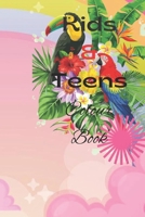 kids and Teens Color Book B0BCSBGS5F Book Cover