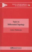 Topics in Differential Topology 8185931569 Book Cover
