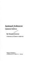Samuel Johnson 0805769625 Book Cover