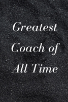 Coach: The Best Soccer Coach Blank Lined Page Notebook , Gift For Coach,size 6x9 inch 116 Page 1700412787 Book Cover