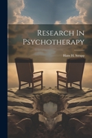 Research In Psychotherapy 1021319279 Book Cover
