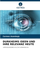 Durkheims Ideen Und Ihre Relevanz Heute (German Edition) 620769936X Book Cover