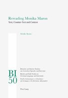 Rereading Monika Maron: Text, Counter-Text and Context 3039114220 Book Cover