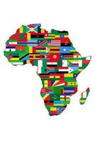 All the Nations of Africa Flags on a Map of the African Continent Journal: Take Notes, Write Down Memories in this 150 Page Lined Journal 107336805X Book Cover