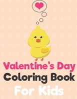 BIRDS Valentine's Day Coloring Book for Kids: A Fun Valentine's Day Animals Coloring Book, Heart Lover And More Cute Animal B0841YB8TN Book Cover