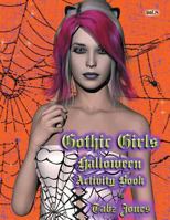 Gothic Girls Halloween Activity Book 1537078844 Book Cover