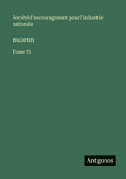 Bulletin: Tome 75 3563793816 Book Cover