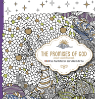 The Promises of God - Adult Coloring Book: Color as You Reflect on God's Words to You 1629987743 Book Cover