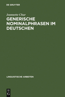 Generische Nominalphrasen Im Deutschen 3484302917 Book Cover