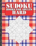 Sudoku books for adults hard: 200 Sudokus from hard with solutions for adults Gifts 4th of July Patriotic day B086PVRB6N Book Cover