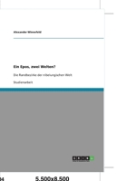 Ein Epos, zwei Welten?: Die Randbezirke der nibelungischen Welt 3638955389 Book Cover