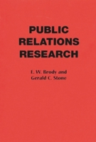 Public Relations Research 0275928713 Book Cover