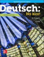 Deutsch: Na klar! An Introductory German Course Annotated Instructor's Edition Seventh 1259289451 Book Cover