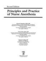 Principles and Practice of Nurse Anesthesia 0838579620 Book Cover