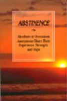 Abstinence: Members of Overeaters Anonymous Share Their Experience, Strength and Hope 0960989870 Book Cover