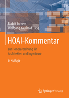 Hoai-Kommentar: Zur Honorarordnung Fur Architekten Und Ingenieure 3658028319 Book Cover