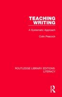 Teaching Writing: A Systematic Approach 0815372817 Book Cover