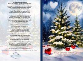 Our First Christmas: Moonlit Hearts Journal: Upscale Version| Glossy Version | Premium Paper & Color On Each Page 1966144067 Book Cover
