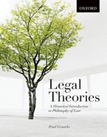 Legal Theories: A Historical Introduction to Philosophy of Law Candadian Edition 0195431871 Book Cover