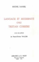 Langage Et Modernite Chez Tristan Corbiere 2707803324 Book Cover