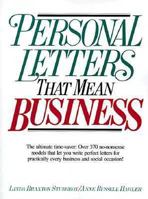 Personal Letters That Mean Business 013656299X Book Cover