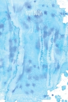 Notebook: A5 Notizbuch Punkteraster 120 Seiten | Notizblock | Tagebuch | Terminplaner | Blaues Schreibheft für Notizen 6x9 (German Edition) 1691293466 Book Cover