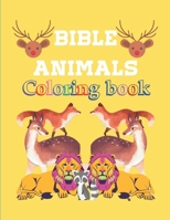 Bible animals: Coloring book B08VLR92RP Book Cover