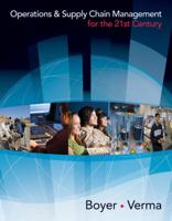 Operations and Supply Chain Management for the 21st Century 0618749330 Book Cover