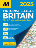 AA Motorists Atlas Britain 2025 Spiral 0749583991 Book Cover