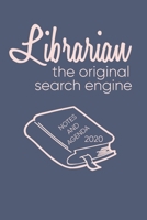 Notes and Agenda: Monthly Calendars, Weekly Planner, and Diary for Librarian with Funny Cover Quote in Blue 1691711802 Book Cover