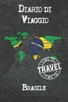 Diario di Viaggio Brasile: 6x9 Diario di viaggio I Taccuino con liste di controllo da compilare I Un regalo perfetto per il tuo viaggio in Brasile e per ogni viaggiatore 1675040826 Book Cover
