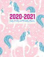 2020-2021 Daily Weekly and Monthly Planner: Pretty Two Year Jan 1, 2020 - Dec 31, 2021 Calendar Organizer and Appointment Schedule Agenda Journal for ... - 24 Months Planner - Creative AG 0014 B083XVYM4X Book Cover