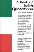 Book of Irish Quotations 0872431274 Book Cover